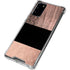 Rose Gold and Black Marble Galaxy Note20 5G Clear Case