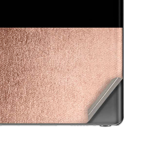 Rose Gold and Black Marble Galaxy Note20 5G Skin