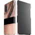 Rose Gold and Black Marble Galaxy S20 Lite Case