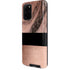 Rose Gold and Black Marble Galaxy S20 Plus Pro Case