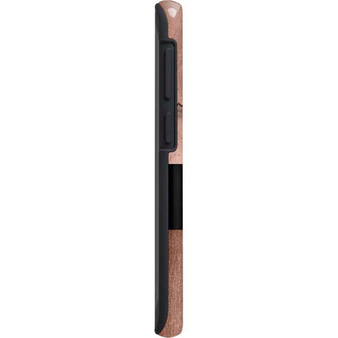 Rose Gold and Black Marble Galaxy S20 Plus Pro Case