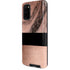 Rose Gold and Black Marble Galaxy S20 Pro Case