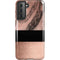 Rose Gold and Black Marble Galaxy S21 5G Pro Case
