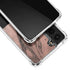 Rose Gold and Black Marble Galaxy S21 FE Clear Case