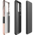 Rose Gold and Black Marble Galaxy S21 Plus 5G Pro Case