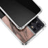 Rose Gold and Black Marble Galaxy S21 Ultra 5G Clear Case