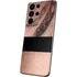 Rose Gold and Black Marble Galaxy S21 Ultra 5G Skin