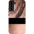 Rose Gold and Black Marble Galaxy S22 Plus Pro Case
