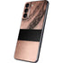 Rose Gold and Black Marble Galaxy S22 Plus Skin