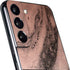 Rose Gold and Black Marble Galaxy S22 Plus Skin