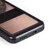 Rose Gold and Black Marble Galaxy S23 Plus Waterproof Case