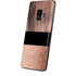 Rose Gold and Black Marble Galaxy S9 Skin