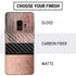 Rose Gold and Black Marble Galaxy S9 Skin