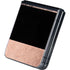 Rose Gold and Black Marble Galaxy Z Flip5 5G Skin
