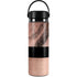 Rose Gold and Black Marble Hydro Flask 20oz Wide Mouth Skin