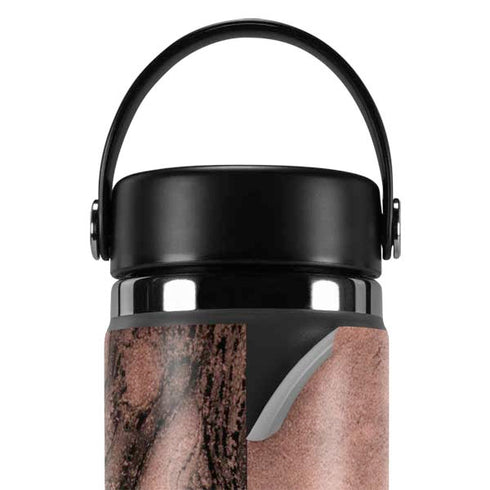 Rose Gold and Black Marble Hydro Flask 20oz Wide Mouth Skin