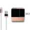Rose Gold and Black Marble iPad Charger (10W USB) Skin