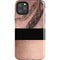 Rose Gold and Black Marble iPhone 11 Pro Max Impact Case