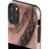 Rose Gold and Black Marble iPhone 11 Pro Max Impact Case