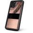 Rose Gold and Black Marble iPhone 11 Pro Max Waterproof Case