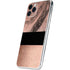 Rose Gold and Black Marble iPhone 11 Pro Skin
