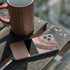 Rose Gold and Black Marble iPhone 11 Pro Skin