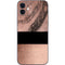 Rose Gold and Black Marble iPhone 12 Mini Skin