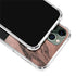 Rose Gold and Black Marble iPhone 12 Pro Max Clear Case