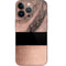 Rose Gold and Black Marble iPhone 13 Pro Skin