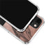 Rose Gold and Black Marble iPhone 14 Plus Clear Case