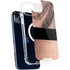 Rose Gold and Black Marble iPhone 14 Plus MagSafe Case