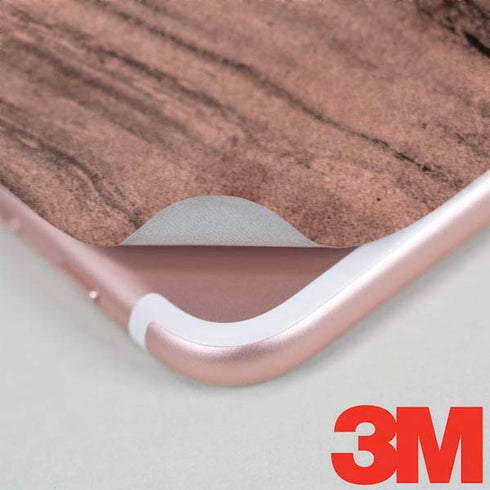 Rose Gold and Black Marble iPhone 7 Plus Skin