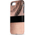 Rose Gold and Black Marble iPhone 7 Pro Case