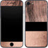 Rose Gold and Black Marble iPhone 7 Skin