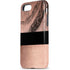 Rose Gold and Black Marble iPhone 8 Pro Case