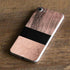 Rose Gold and Black Marble iPhone 8 Skin