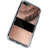 Rose Gold and Black Marble iPhone SE (2nd & 3rd Gen) Clear Case