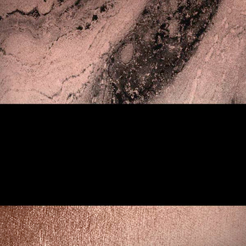 Rose Gold and Black Marble iPhone X Pro Case