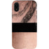 Rose Gold and Black Marble iPhone XR Pro Case