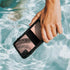 Rose Gold and Black Marble iPhone XR Waterproof Case