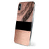 Rose Gold and Black Marble iPhone XS Max Skin