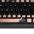 Rose Gold and Black Marble K95 RGB PLATINUM Mechanical Gaming Keyboard Skin