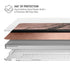 Rose Gold and Black Marble MacBook Air 13in M1 (2021) Case plus Skin