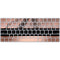 Rose Gold and Black Marble Magic Keyboard Skin