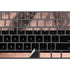 Rose Gold and Black Marble Magic Keyboard with Numeric Keypad Skin