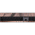 Rose Gold and Black Marble Magic Keyboard with Numeric Keypad Skin