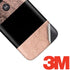 Rose Gold and Black Marble Moto E5 Play Skin