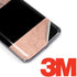 Rose Gold and Black Marble Moto E5 Plus Skin