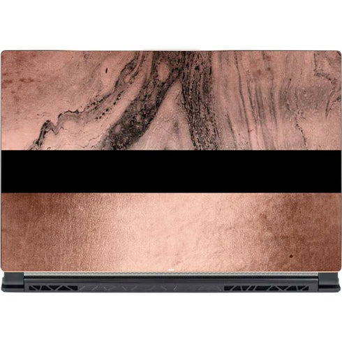 Rose Gold and Black Marble MSI GS65 Stealth Laptop Skin