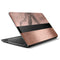 Rose Gold and Black Marble HP Notebook Skin